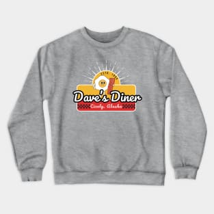 Dave's Diner Dave the Cook The Brick Northern Exposure Cicely Alaska Crewneck Sweatshirt